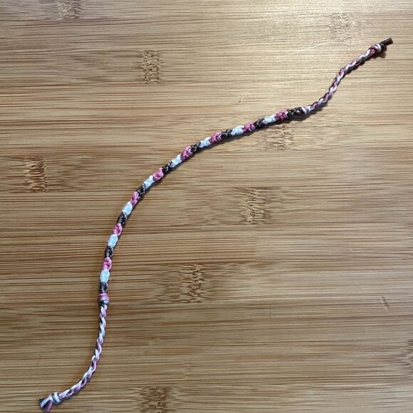 Annalise Woven Bracelet anklet trendy comfortable tie embroidery thread woven gi - Picture 3 of 3